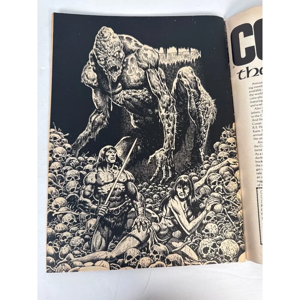 Savage Sword of Conan Marvel‎ Magazine Lot Conan Saga B&W Vintage
